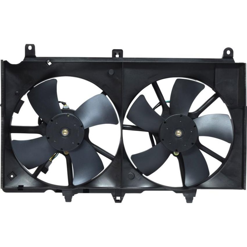 Universal Air Conditioning FA 50280C Dual Radiator and Condenser Fan Assembly -- Radiator-Condenser Fan Assy