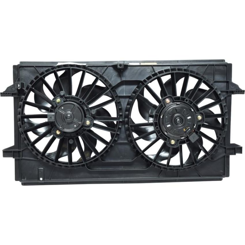 Universal Air Conditioning FA 50291C Dual Radiator and Condenser Fan Assembly -- Radiator-Condenser Fan Assy