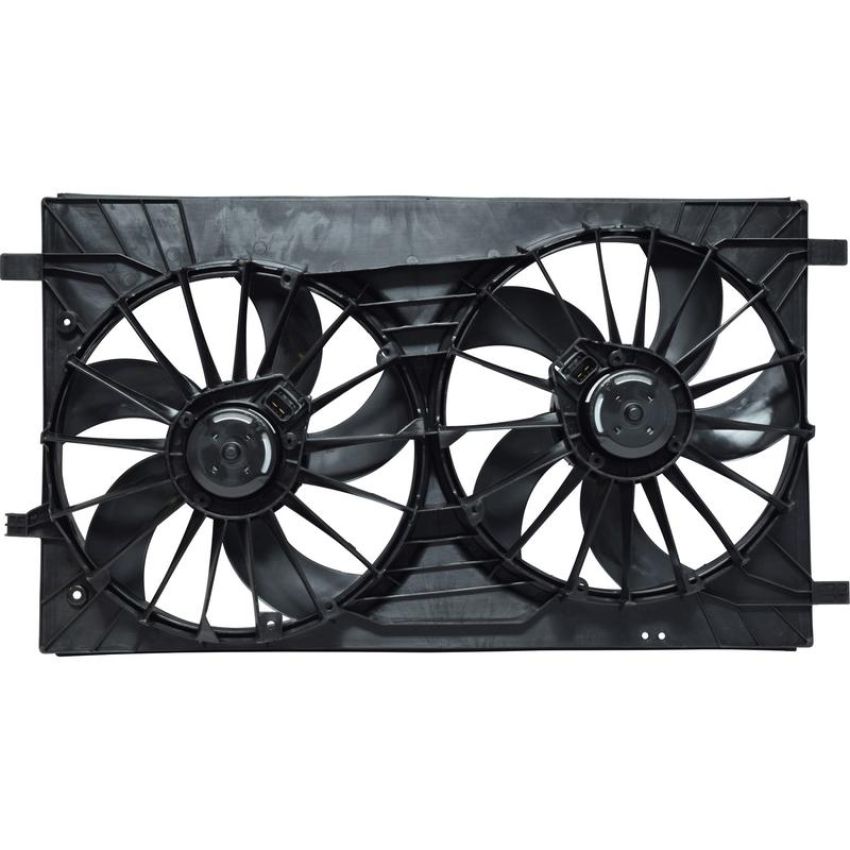 Universal Air Conditioning FA 50292C Dual Radiator and Condenser Fan Assembly -- Radiator-Condenser Fan Assy
