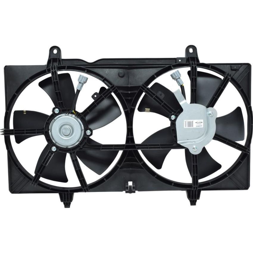 Universal Air Conditioning FA 50295C Dual Radiator and Condenser Fan Assembly -- Radiator-Condenser Fan Assy