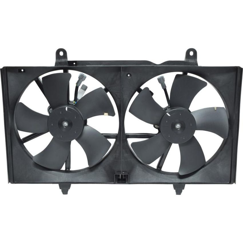 Universal Air Conditioning FA 50295C Dual Radiator and Condenser Fan Assembly -- Radiator-Condenser Fan Assy