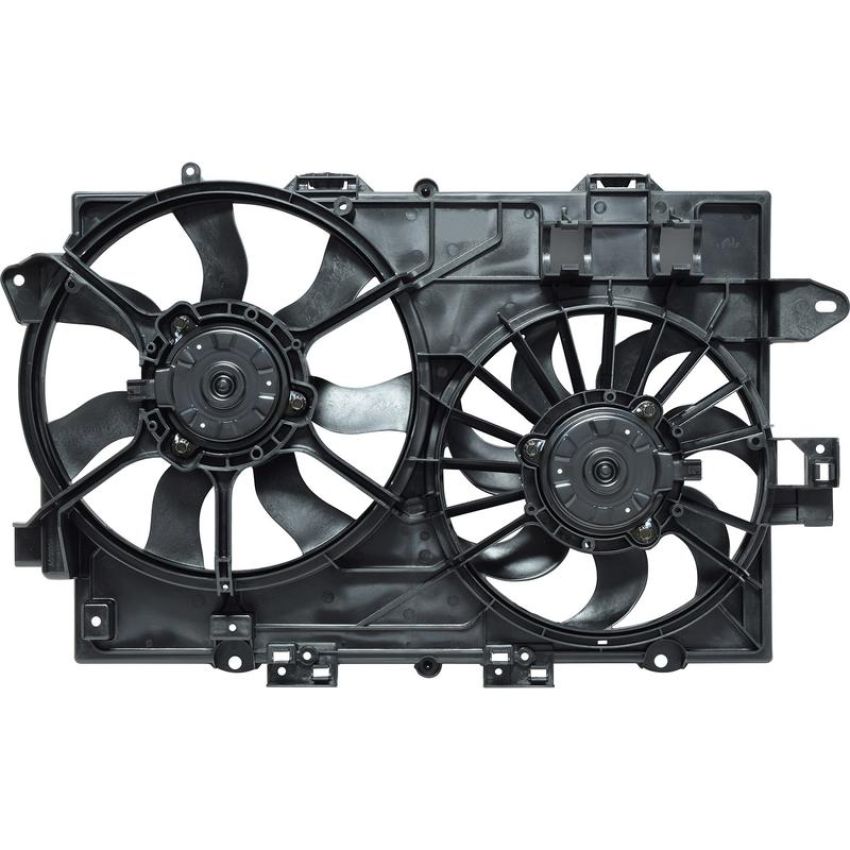 Universal Air Conditioning FA 50300C Dual Radiator and Condenser Fan Assembly -- Radiator-Condenser Fan Assy