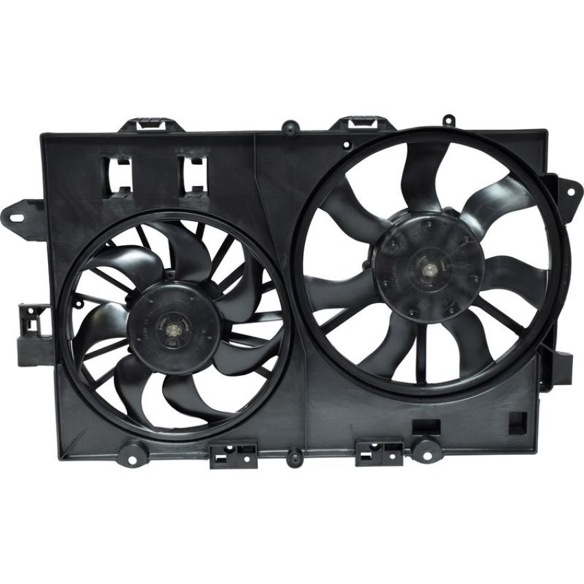 Universal Air Conditioning FA 50300C Dual Radiator and Condenser Fan Assembly -- Radiator-Condenser Fan Assy