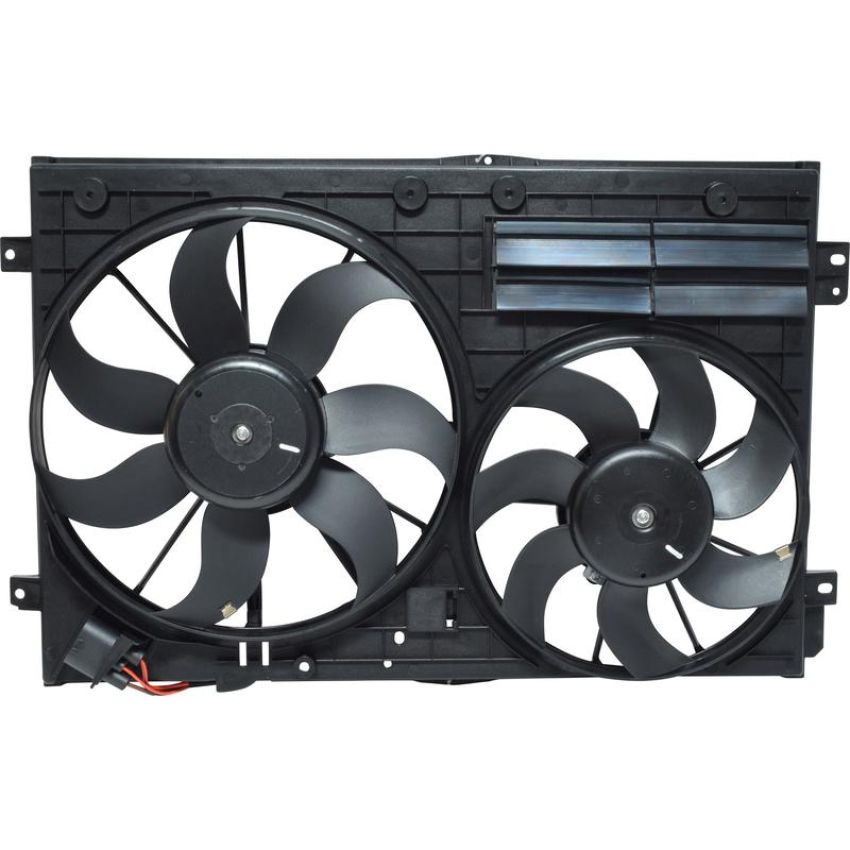 Universal Air Conditioning FA 50304C Dual Radiator and Condenser Fan Assembly -- Radiator-Condenser Fan Assy
