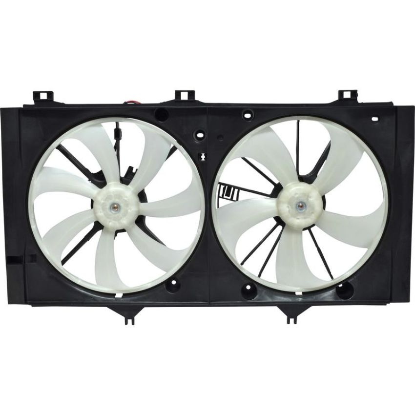 Universal Air Conditioning FA 50311C Dual Radiator and Condenser Fan Assembly -- Radiator-Condenser Fan Assy