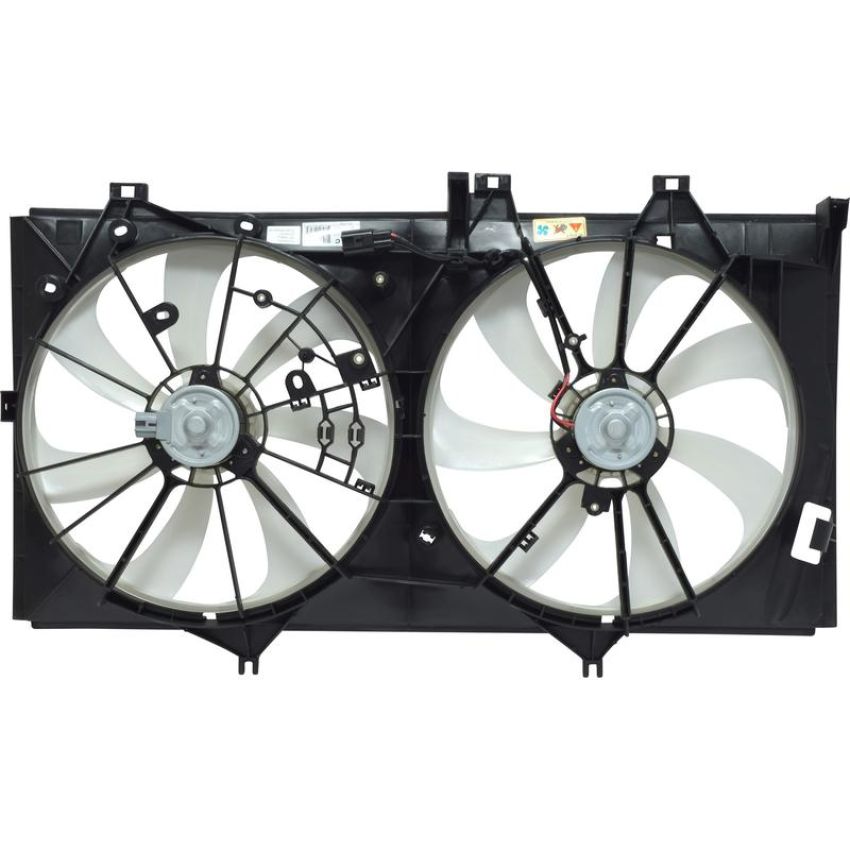 Universal Air Conditioning FA 50326C Dual Radiator and Condenser Fan Assembly -- Radiator-Condenser Fan Assy