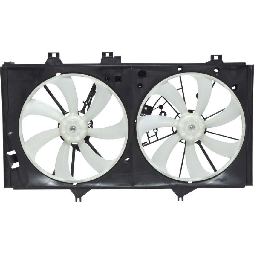 Universal Air Conditioning FA 50326C Dual Radiator and Condenser Fan Assembly -- Radiator-Condenser Fan Assy