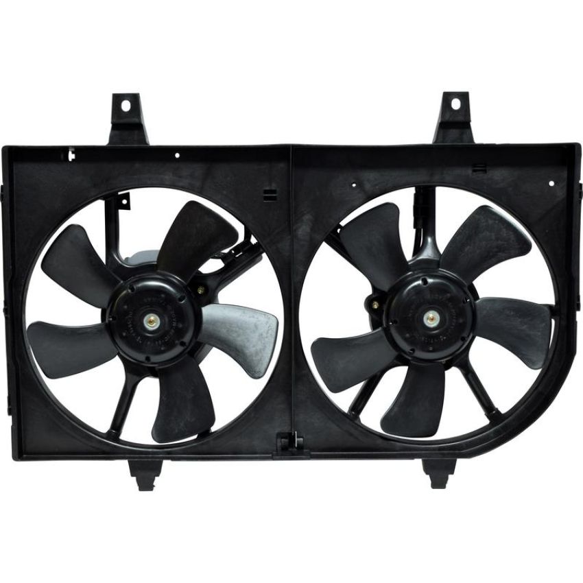 Universal Air Conditioning FA 50333C Dual Radiator and Condenser Fan Assembly -- Radiator-Condenser Fan Assy