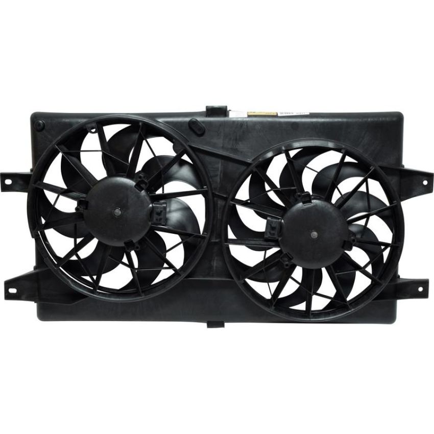 Universal Air Conditioning FA 50334C Dual Radiator and Condenser Fan Assembly -- Radiator-Condenser Fan Assy