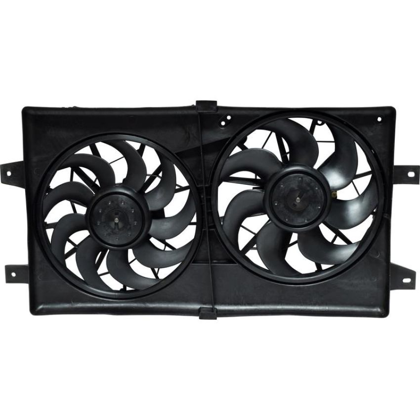 Universal Air Conditioning FA 50334C Dual Radiator and Condenser Fan Assembly -- Radiator-Condenser Fan Assy