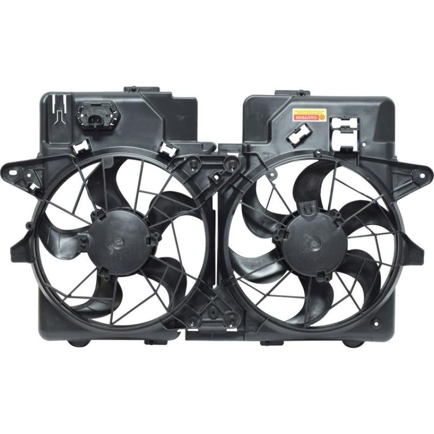 Universal Air Conditioning FA 50335C Dual Radiator and Condenser Fan Assembly -- Radiator-Condenser Fan Assy