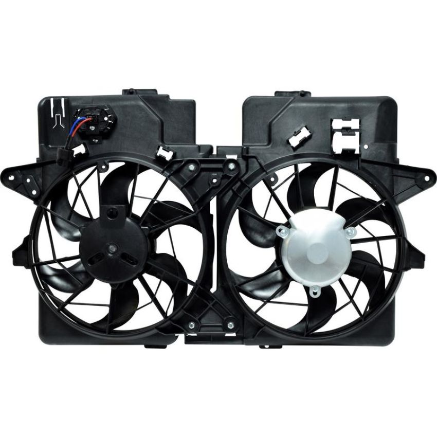 Universal Air Conditioning FA 50335C Dual Radiator and Condenser Fan Assembly -- Radiator-Condenser Fan Assy