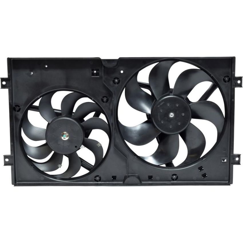 Universal Air Conditioning FA 50338C Dual Radiator and Condenser Fan Assembly -- Radiator-Condenser Fan Assy