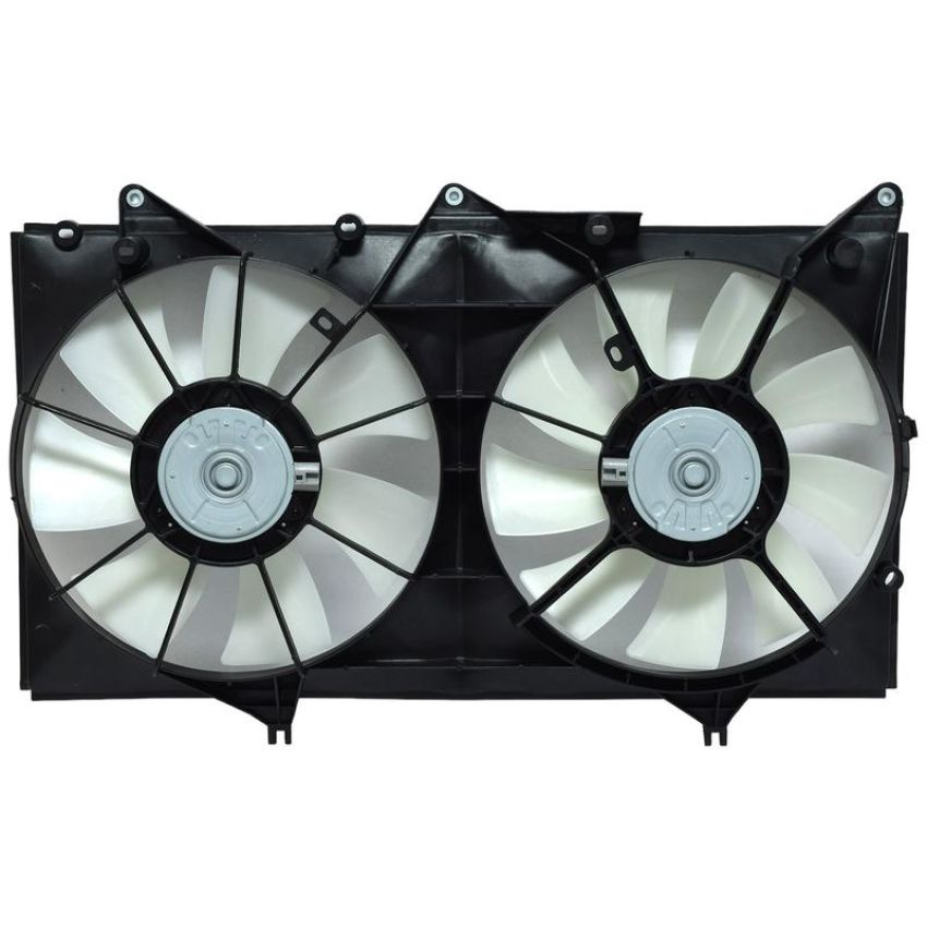 Universal Air Conditioning FA 50339C Dual Radiator and Condenser Fan Assembly -- Radiator-Condenser Fan Assy