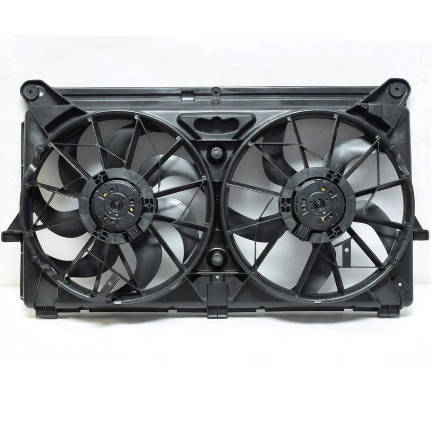Universal Air Conditioning FA 50343C Dual Radiator and Condenser Fan Assembly -- Radiator-Condenser Fan Assy