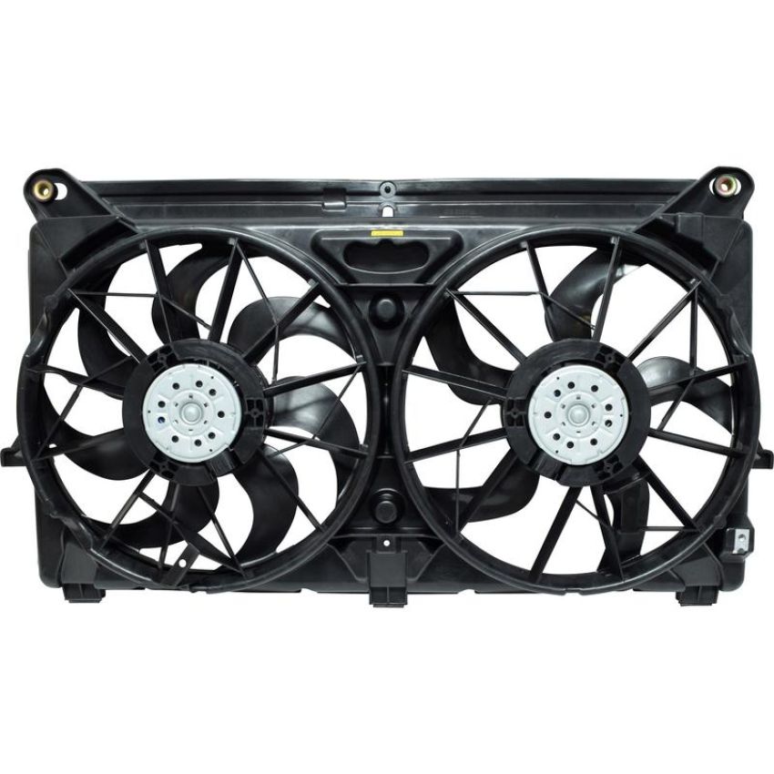 Universal Air Conditioning FA 50343C Dual Radiator and Condenser Fan Assembly -- Radiator-Condenser Fan Assy