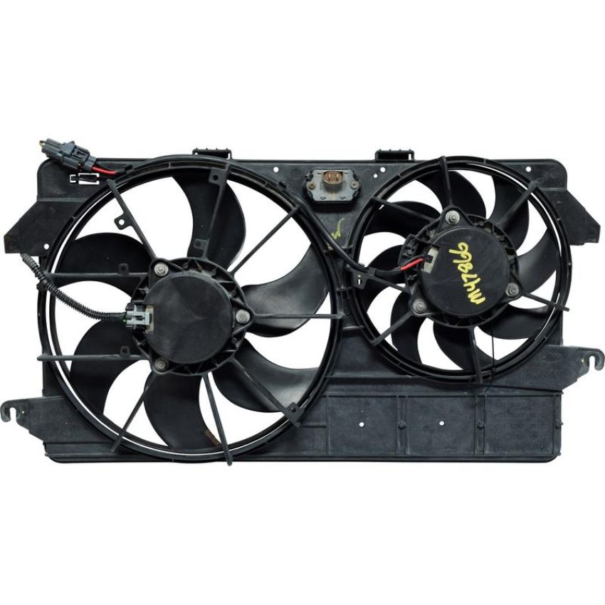 Universal Air Conditioning FA 50344C Dual Radiator and Condenser Fan Assembly -- Radiator-Condenser Fan Assy