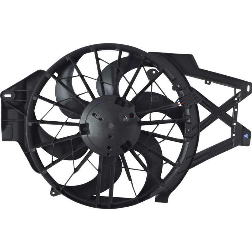 Universal Air Conditioning FA 50347C Dual Radiator and Condenser Fan Assembly -- Radiator-Condenser Fan Assy