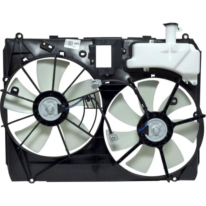 Universal Air Conditioning FA 50350C Dual Radiator and Condenser Fan Assembly -- Radiator-Condenser Fan Assy
