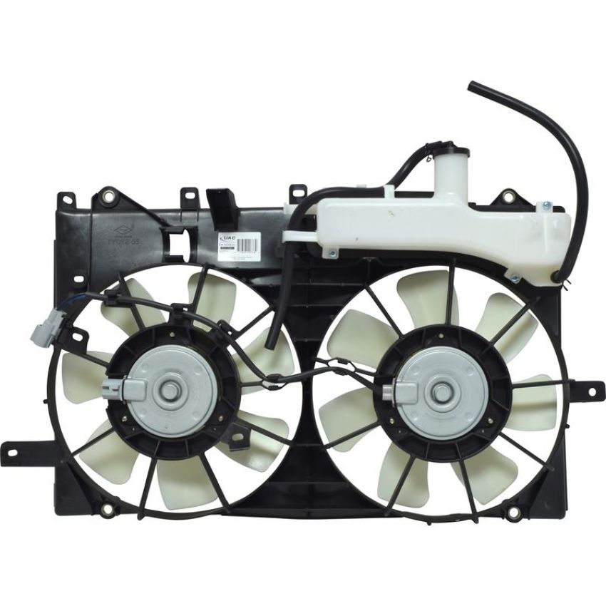 Universal Air Conditioning FA 50351C Dual Radiator and Condenser Fan Assembly -- Radiator-Condenser Fan Assy