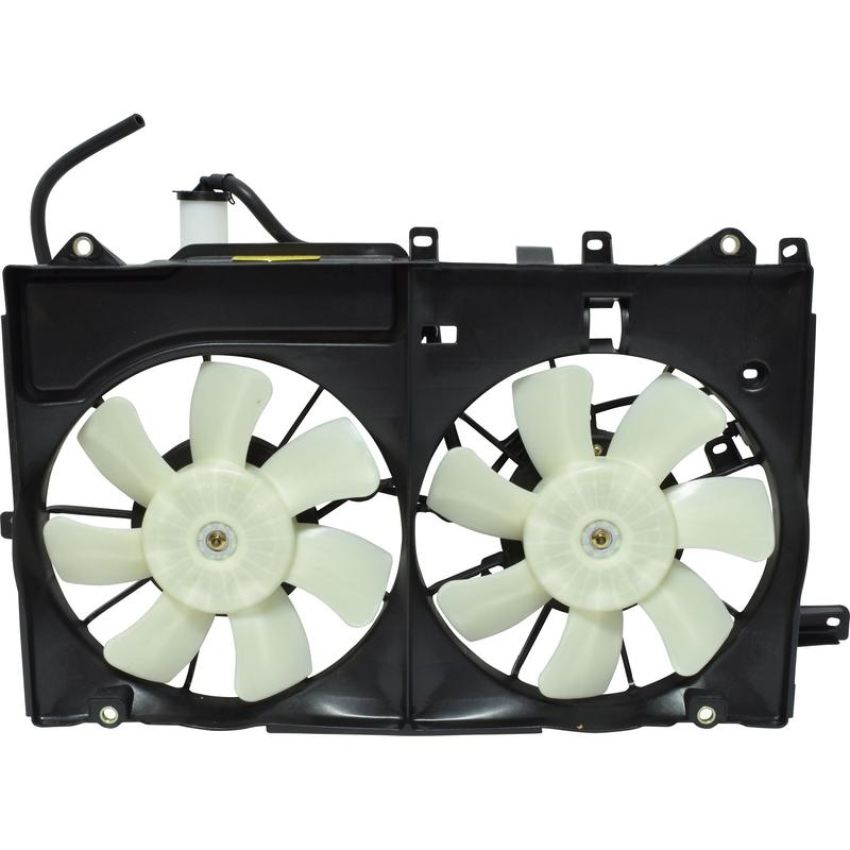 Universal Air Conditioning FA 50351C Dual Radiator and Condenser Fan Assembly -- Radiator-Condenser Fan Assy