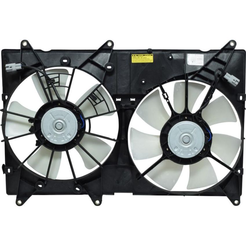 Universal Air Conditioning FA 50368C Dual Radiator and Condenser Fan Assembly -- Radiator-Condenser Fan Assy