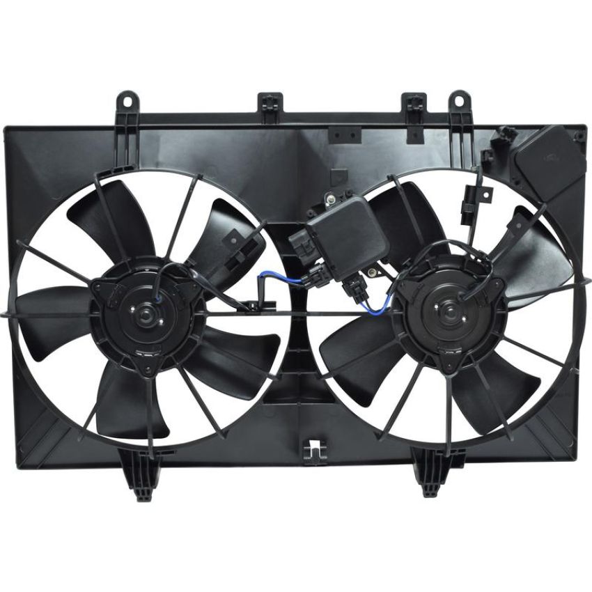Universal Air Conditioning FA 50374C Dual Radiator and Condenser Fan Assembly -- Radiator-Condenser Fan Assy
