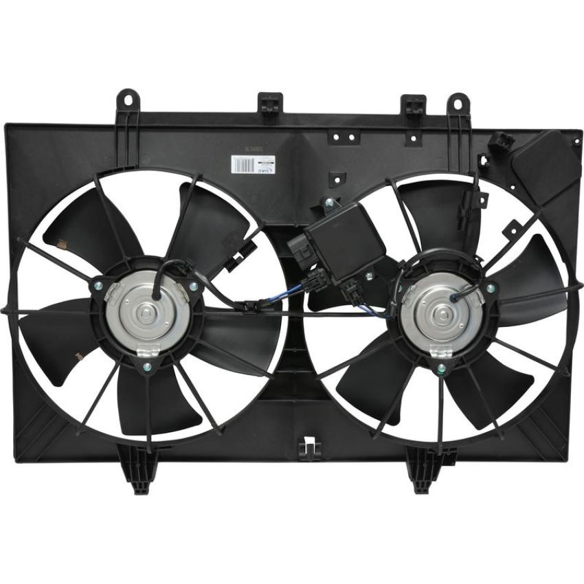 Universal Air Conditioning FA 50374C Dual Radiator and Condenser Fan Assembly -- Radiator-Condenser Fan Assy