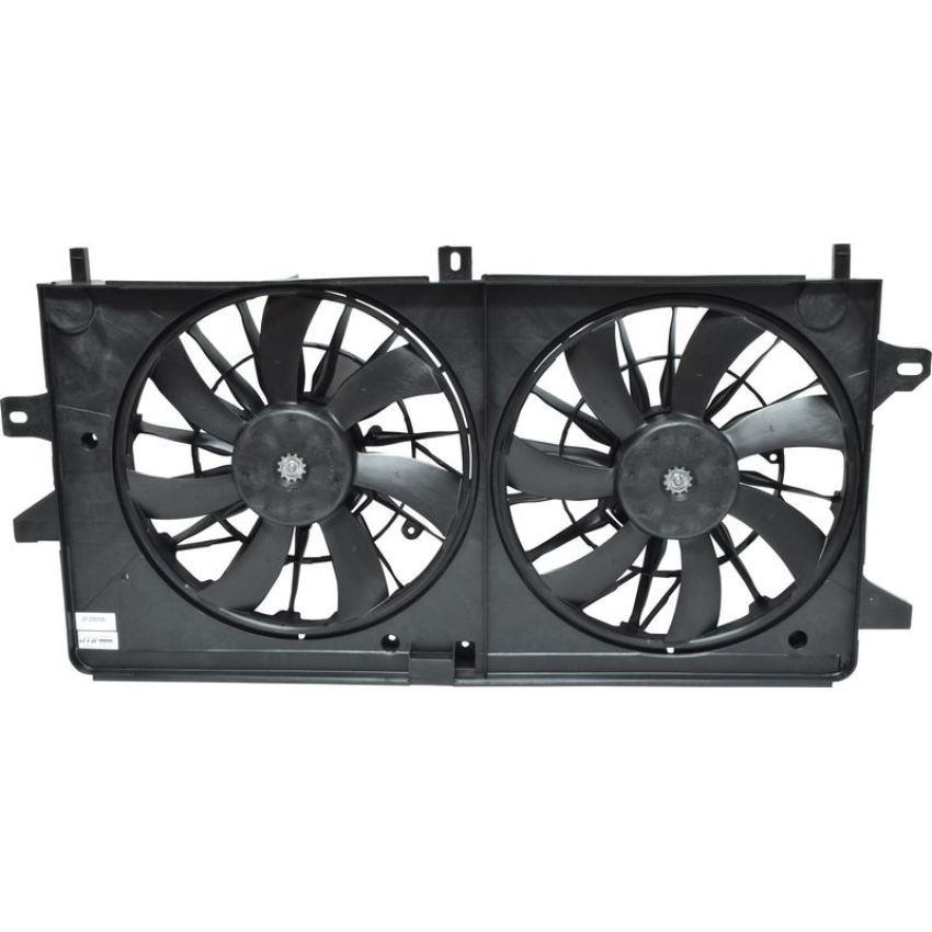 Universal Air Conditioning FA 50381C Dual Radiator and Condenser Fan Assembly -- Radiator-Condenser Fan Assy