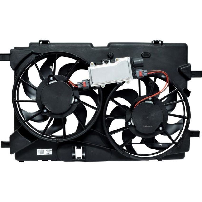 Universal Air Conditioning FA 50390C Dual Radiator and Condenser Fan Assembly -- Radiator-Condenser Fan Assy