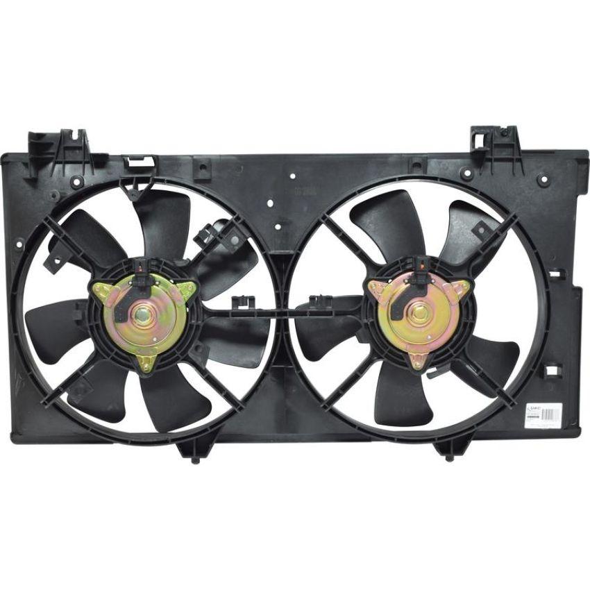Universal Air Conditioning FA 50401C Dual Radiator and Condenser Fan Assembly -- Radiator-Condenser Fan Assy