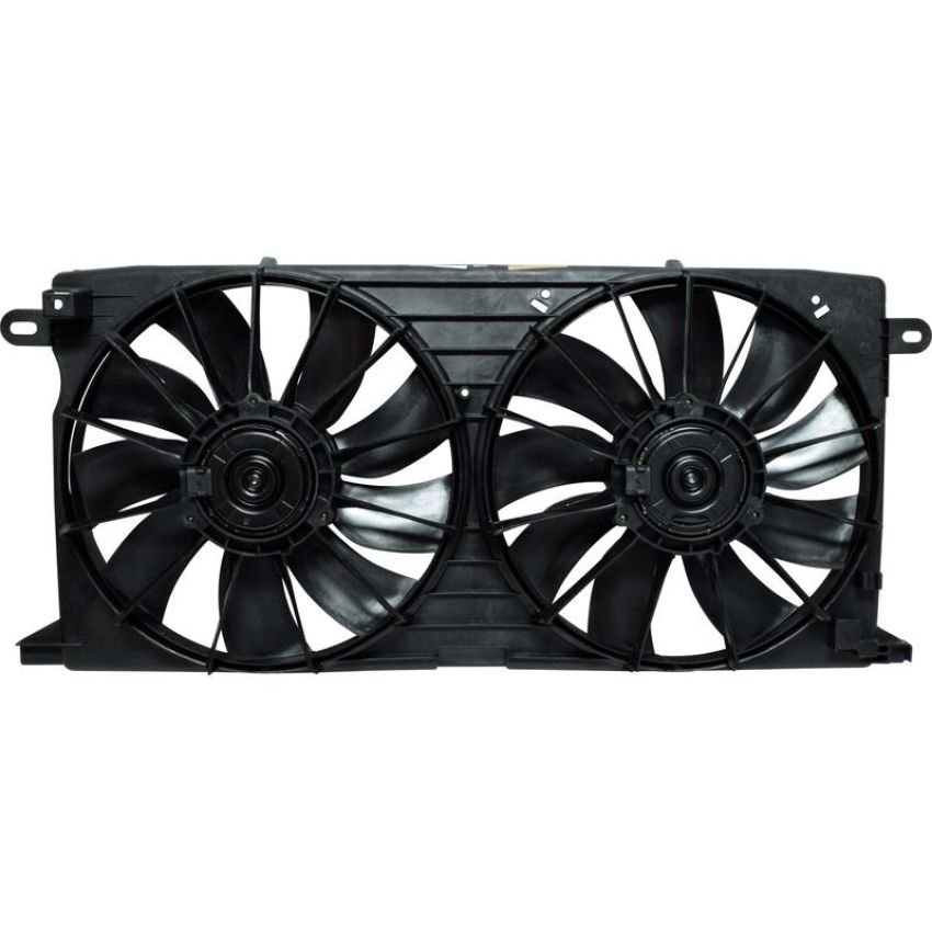 Universal Air Conditioning FA 50406C Dual Radiator and Condenser Fan Assembly -- Radiator-Condenser Fan Assy