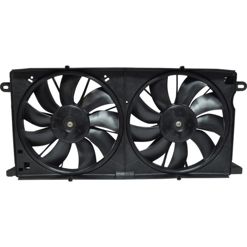 Universal Air Conditioning FA 50406C Dual Radiator and Condenser Fan Assembly -- Radiator-Condenser Fan Assy