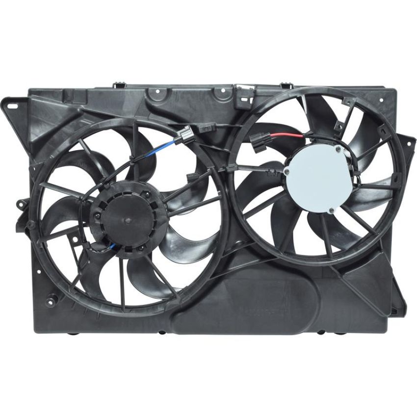 Universal Air Conditioning FA 50430 Dual Radiator and Condenser Fan Assembly -- Radiator-Condenser Fan Assy
