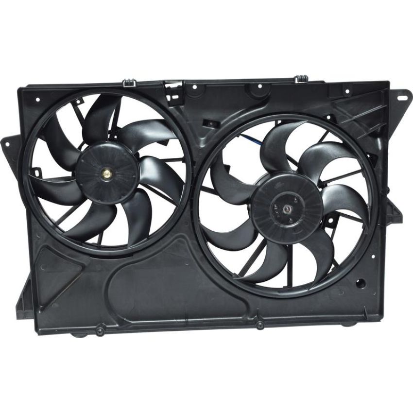 Universal Air Conditioning FA 50430 Dual Radiator and Condenser Fan Assembly -- Radiator-Condenser Fan Assy