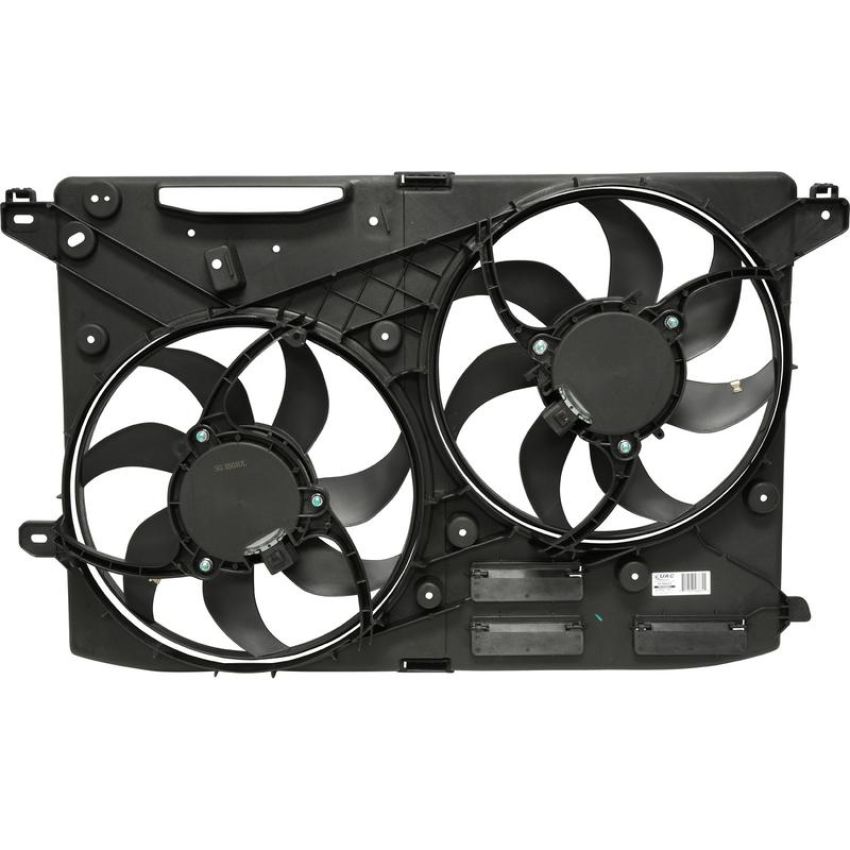 Universal Air Conditioning FA 50433C Dual Radiator and Condenser Fan Assembly -- Radiator-Condenser Fan Assy