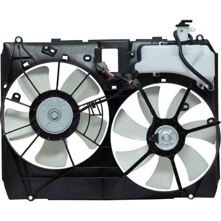 Universal Air Conditioning FA 50440C Dual Radiator and Condenser Fan Assembly -- Radiator-Condenser Fan Assy