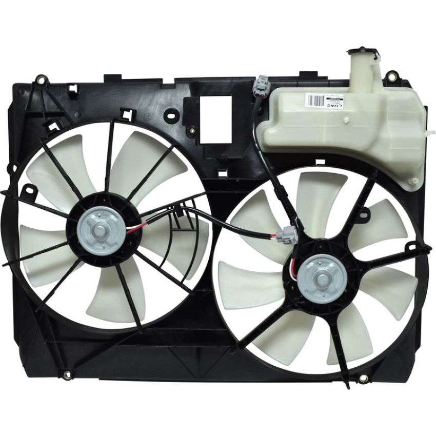 Universal Air Conditioning FA 50440C Dual Radiator and Condenser Fan Assembly -- Radiator-Condenser Fan Assy