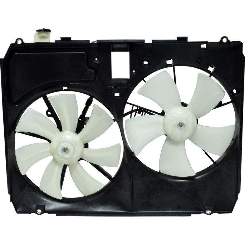 Universal Air Conditioning FA 50440C Dual Radiator and Condenser Fan Assembly -- Radiator-Condenser Fan Assy