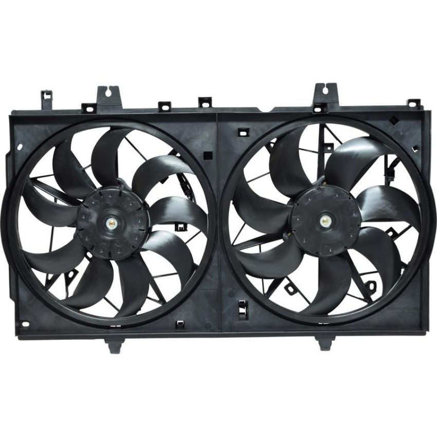 Universal Air Conditioning FA 50441C Dual Radiator and Condenser Fan Assembly -- Radiator-Condenser Fan Assy
