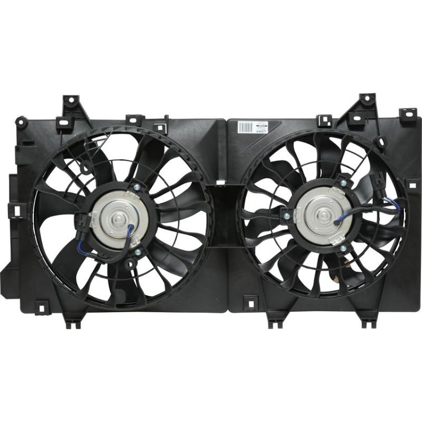 Universal Air Conditioning FA 50444C Dual Radiator and Condenser Fan Assembly -- Radiator-Condenser Fan Assy