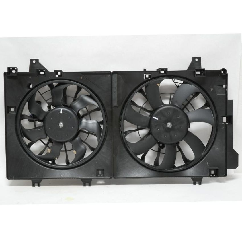 Universal Air Conditioning FA 50444C Dual Radiator and Condenser Fan Assembly -- Radiator-Condenser Fan Assy