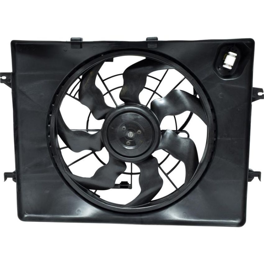 Universal Air Conditioning FA 50446C Engine Cooling Fan Assembly -- Condenser Fan