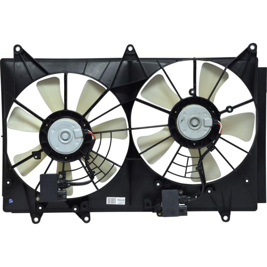 Universal Air Conditioning FA 50452C Dual Radiator and Condenser Fan Assembly -- Radiator-Condenser Fan Assy