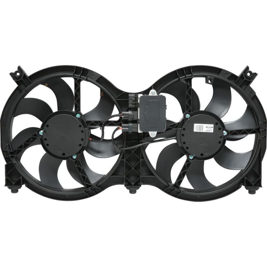 Universal Air Conditioning FA 50457C Dual Radiator and Condenser Fan Assembly -- Radiator-Condenser Fan Assy