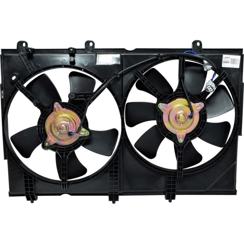 Universal Air Conditioning FA 50465C Dual Radiator and Condenser Fan Assembly -- Radiator-Condenser Fan Assy