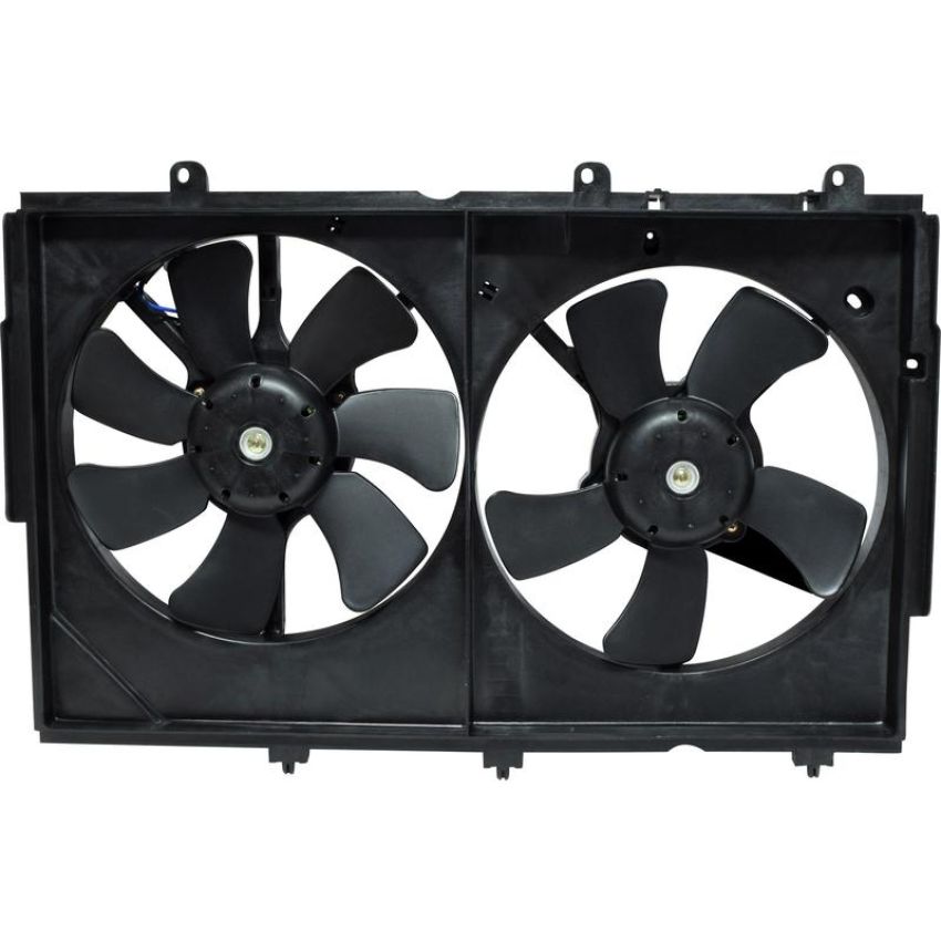 Universal Air Conditioning FA 50465C Dual Radiator and Condenser Fan Assembly -- Radiator-Condenser Fan Assy