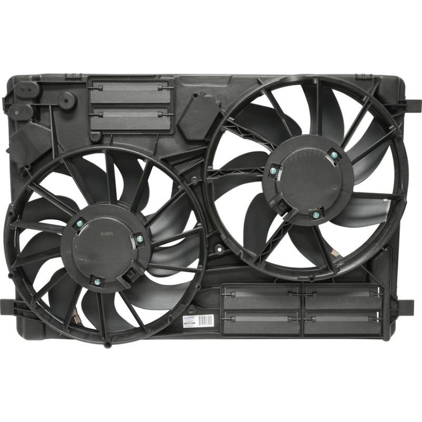Universal Air Conditioning FA 50507C Dual Radiator and Condenser Fan Assembly -- Radiator-Condenser Fan Assy