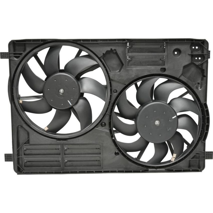 Universal Air Conditioning FA 50507C Dual Radiator and Condenser Fan Assembly -- Radiator-Condenser Fan Assy