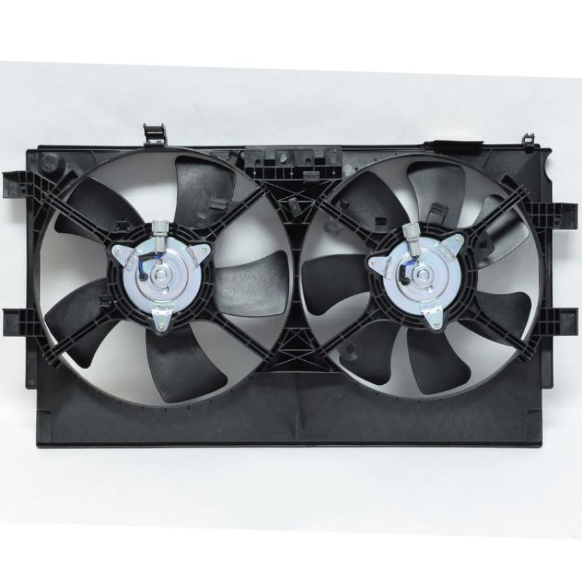 Universal Air Conditioning FA 50512C Dual Radiator and Condenser Fan Assembly -- Radiator-Condenser Fan Assy